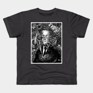 HP Lovecraft, Titan of Terror Kids T-Shirt